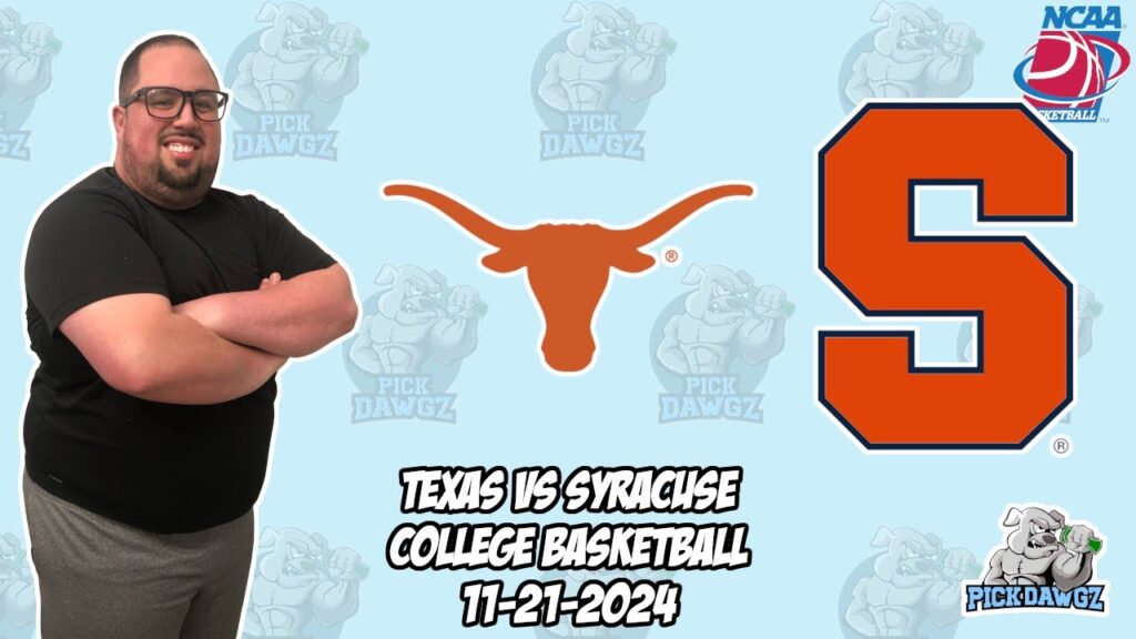 texas vs syracuse 11 21 24 free college basketball picks and predictions ncaab pick