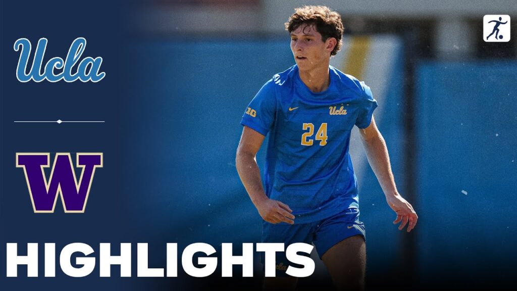 ucla vs washington ncaa college soccer highlights november 03 2024