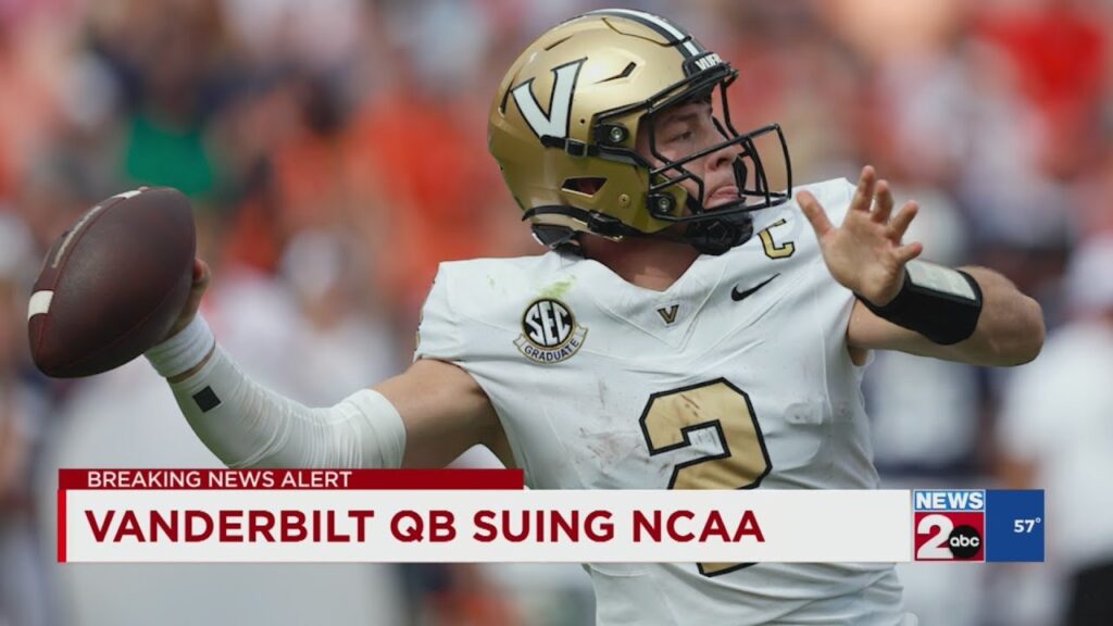 vanderbilt quarterback suing ncaa