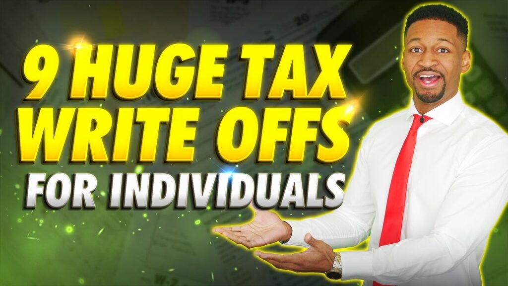 9 huge tax write offs for individuals everyone can use these