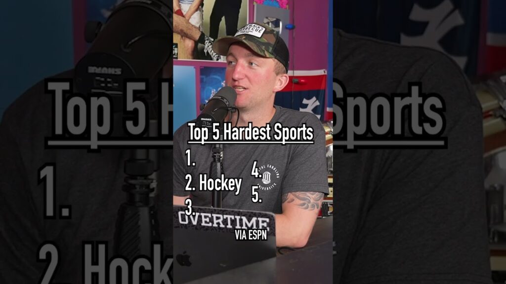 the hardest sports to play can you guess the top 5 shorts top5 sports difficulty