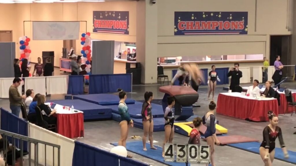 2019 regionals region 3 austin elite lauren hsu vault