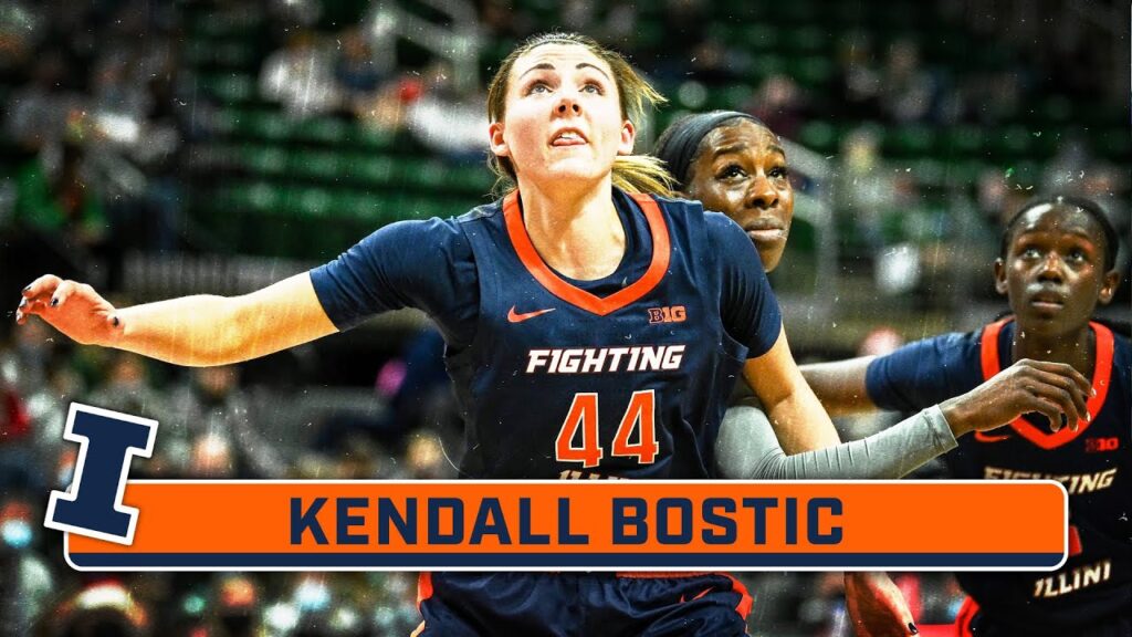 2024 senior highlights f kendall bostic michigan state illinois womens basketball