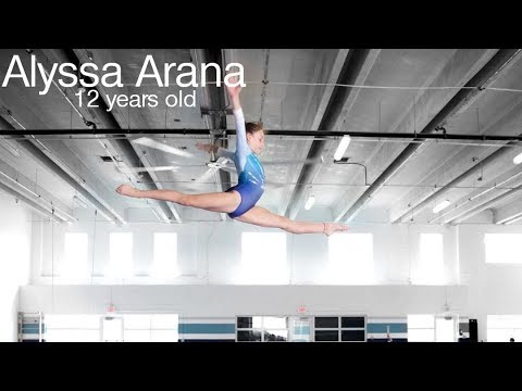 alyssa arana amazing 12 year old gymnast level 10 jr elite