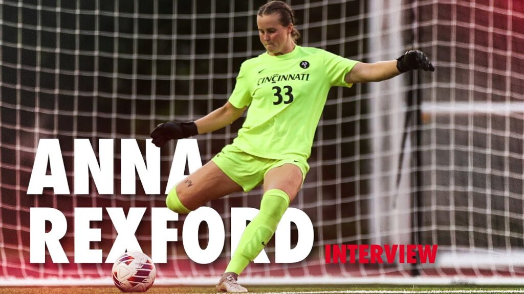 anna rexford interview cincinnati bearcats soccer 1