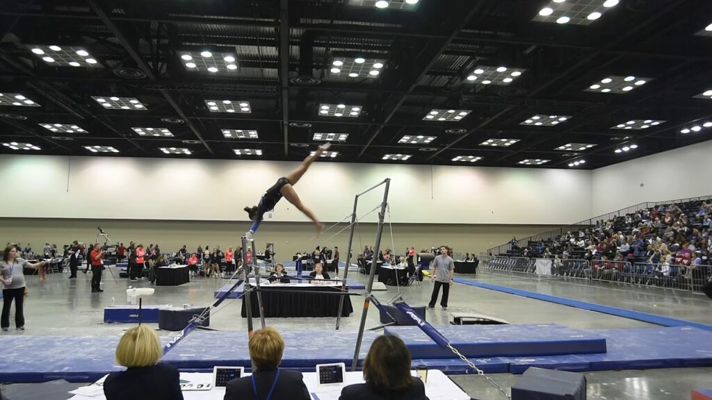 ashley cowan 2019 jo nationals uneven bars