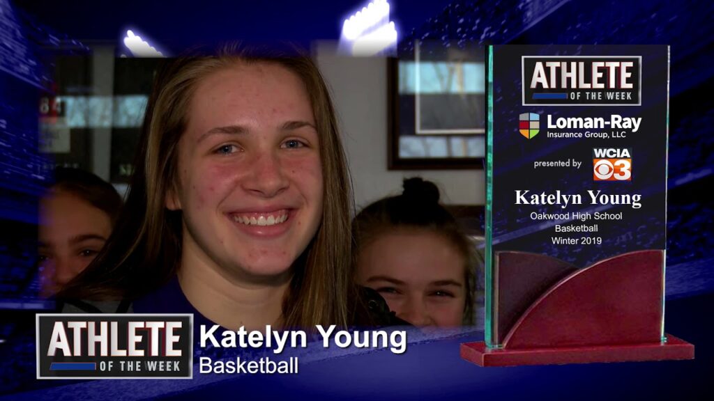 athlete of the week katelyn young oakwood high school basketball