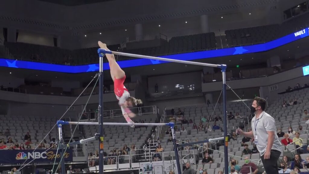 ava siegfeldt uneven bars 2021 u s gymnastics championships senior women day 1