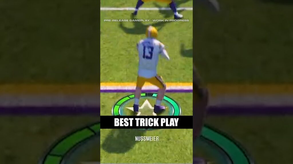 best trick play in college football 25