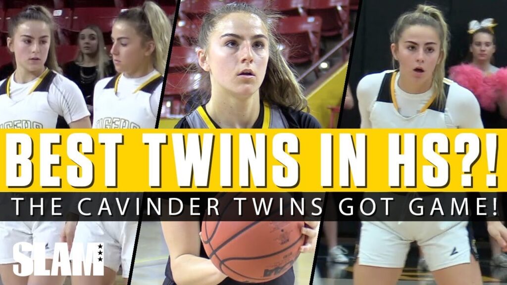 best twins in hs hoops f09f94a5 the cavinder twins got game f09fa4af