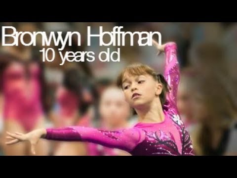 bronwyn hoffman amazing 10 year old gymnast level 8