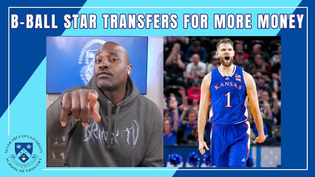 college basketball star transfers for more nil money hunter dickinson michigan to kansas selfish