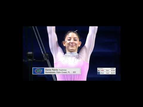 danielle ferris florida amazing vault 9 950 at florida vs arkansas 2024