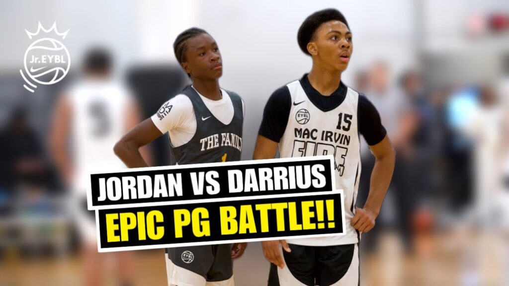 elite guards battle at jr eybl 2029 jordan mcdaniel vs 2028 darrius hawkins jr