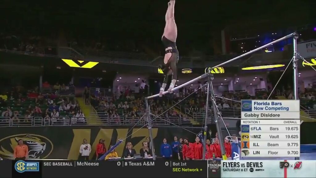 gabby disidore career high 9 925 bars florida vs missouri illinois lindenwood 2 17 24