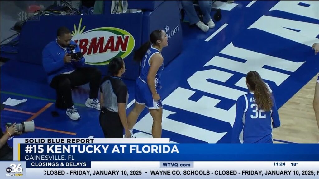 georgia amoore leads no 15 kentucky women past florida 71 55