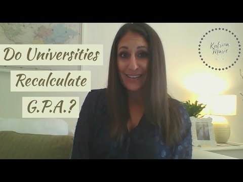 gpa recalculation explained do universities adjust your gpa