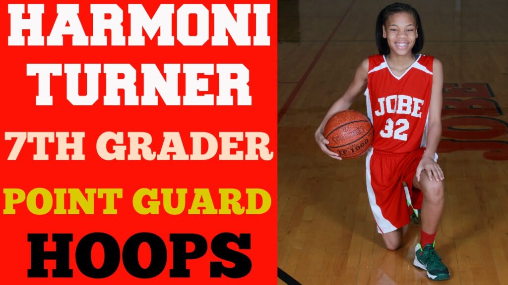 harmoni turner 7th grader point guard playing in high school varsity league