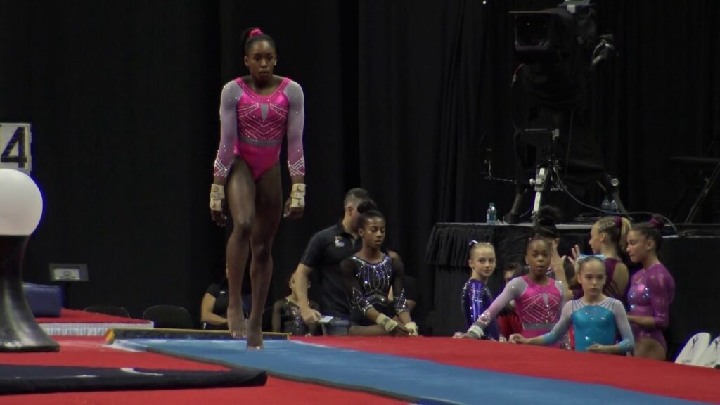 karis german vault 2019 u s gymnastics championships junior women day 1