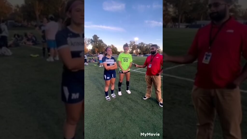 lauren bruno cassie coster postgame interview monmouth womens soccer