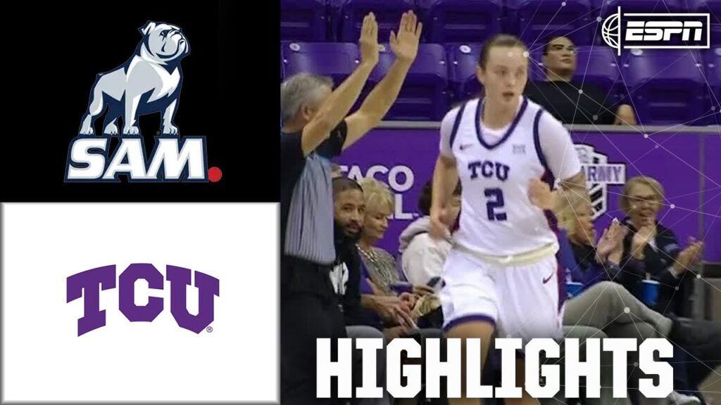 madison conner drops 33 f09f9290 samford bulldogs vs tcu horned frogs full game highlights espn cbb