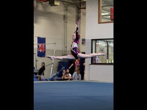 olivia greaves 1st level 8 gymnastics meet 9 year old gymnast 4 13 14 aa 37 50 beam 9 70