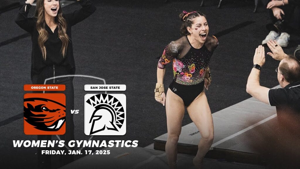 oregon state vs san jose state womens gymnastics friday jan 17 2025 on demand