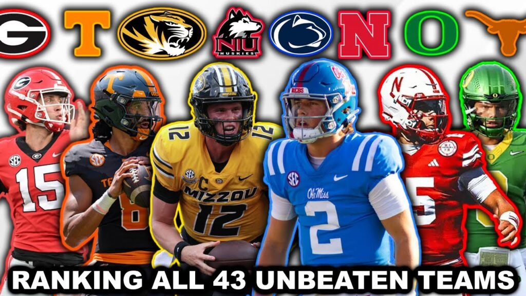 ranking every undefeated team left in college football 1 43