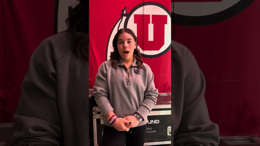 sarah krump from the university of utah red rocks gymnastics team