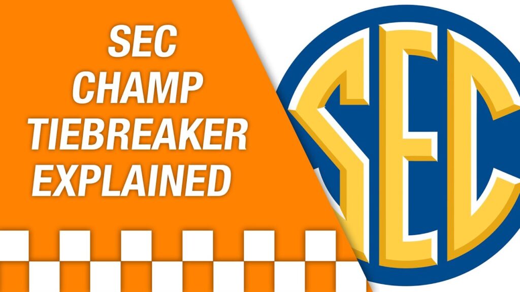 sec championship game tiebreaker scenario explained