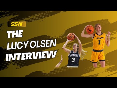 ssn x lucy olsen talks transferring to iowa caitlin clark villanova hoops more