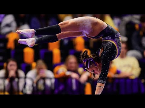 superstar gymnast and national champion kj johnson tells her amazing story of perseverance lsu