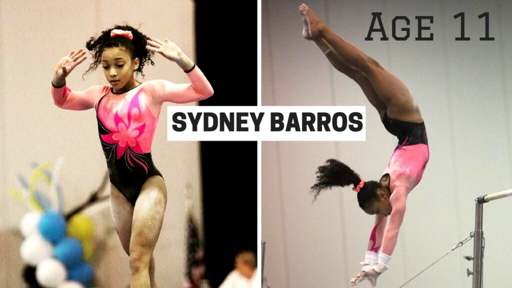 sydney barros future olympian age 11