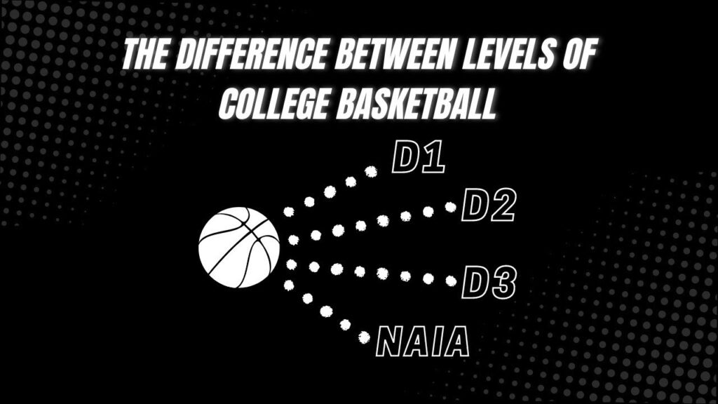 the difference between levels of college basketball d1d2d3naia