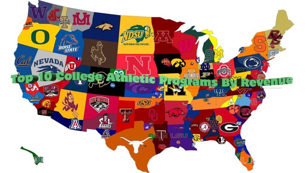 top 10 college athletic programs by revenue