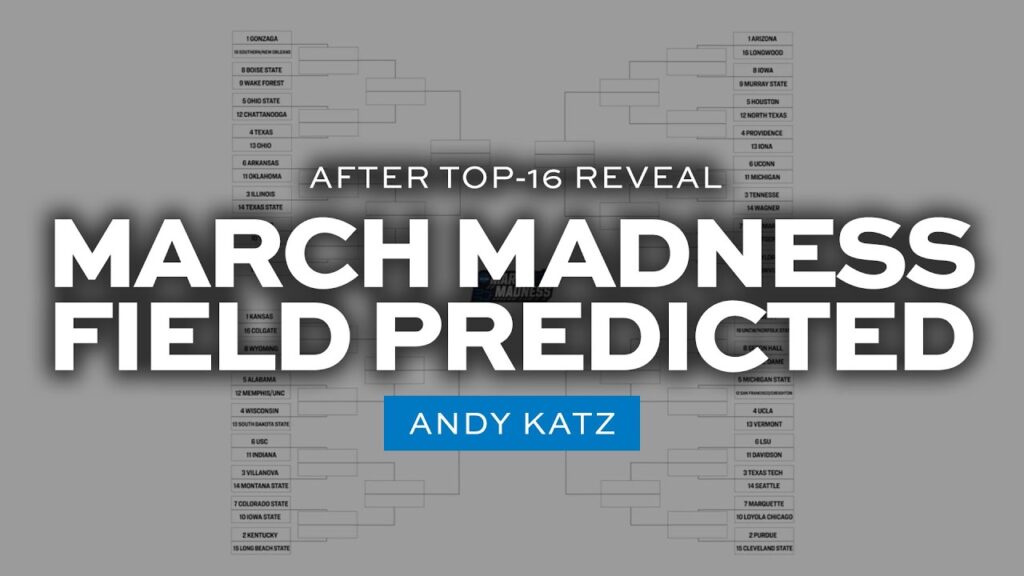 2022 ncaa tournament mens bracket predictions after top 16 reveal