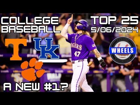 college baseball rankings a new number 1 wheels breakdown of 5 6 24 college baseball rankings