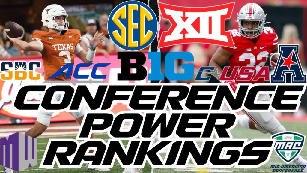 college football conference power rankings which conference is the best 1