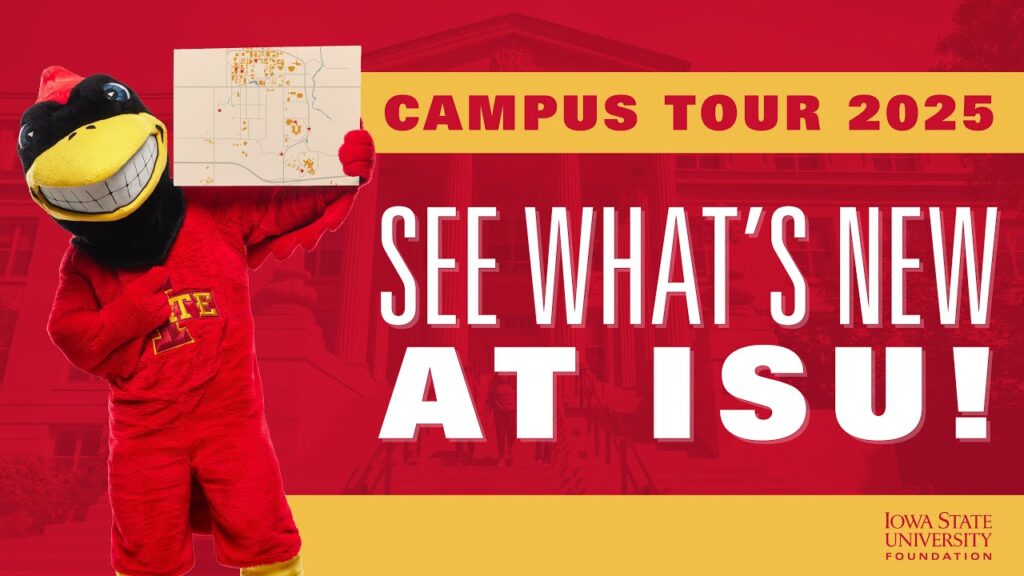 iowa state university campus tour 2025